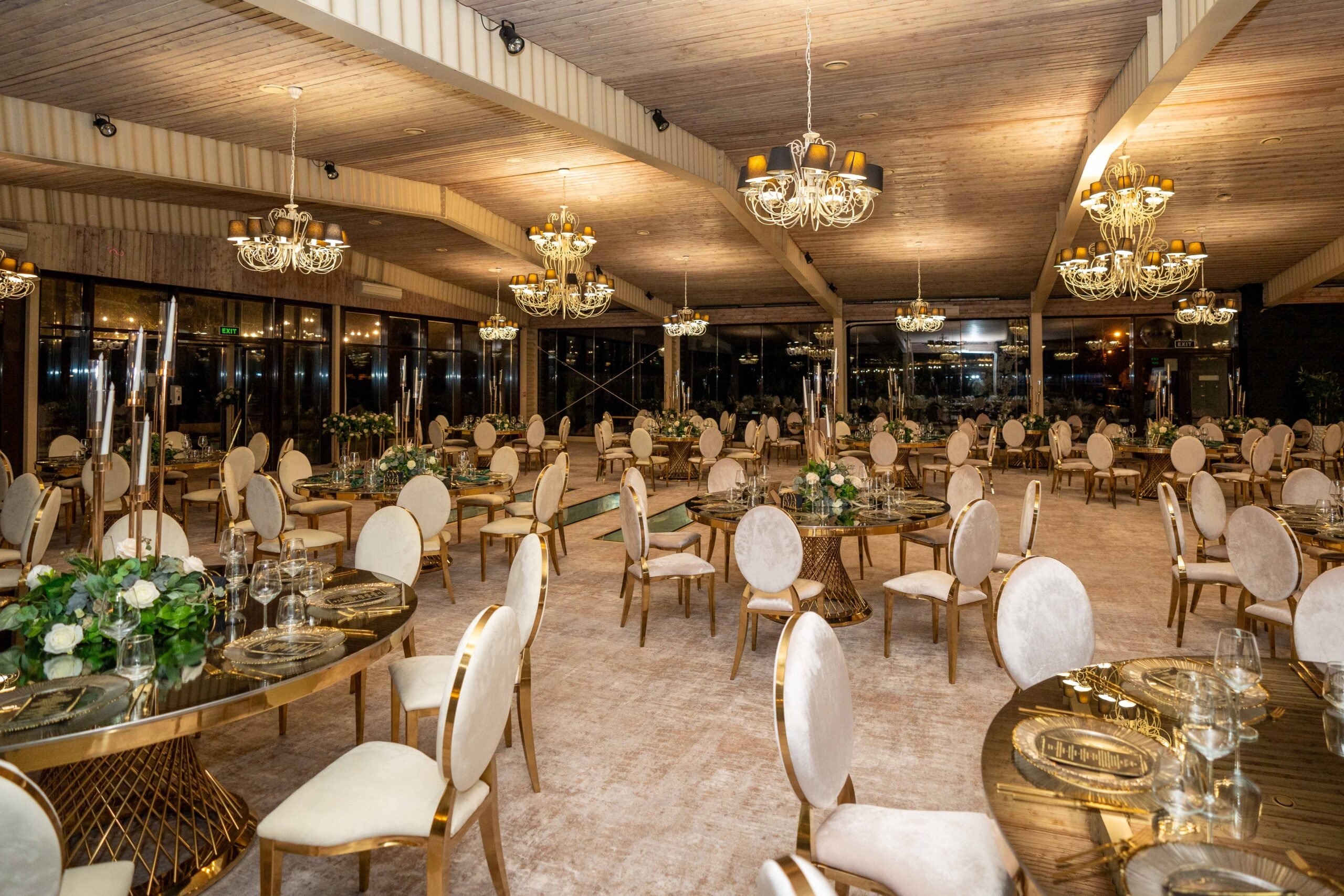The Marabou venue prepared for a christening meal